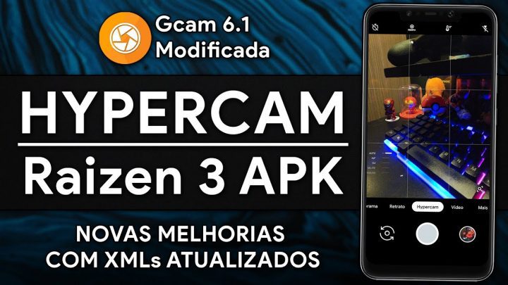 NOVA HyperCAM Raizen 3 | Gcam 6.1 Mod | NOVOS XMLs PARA MÁXIMA QUALIDADE!