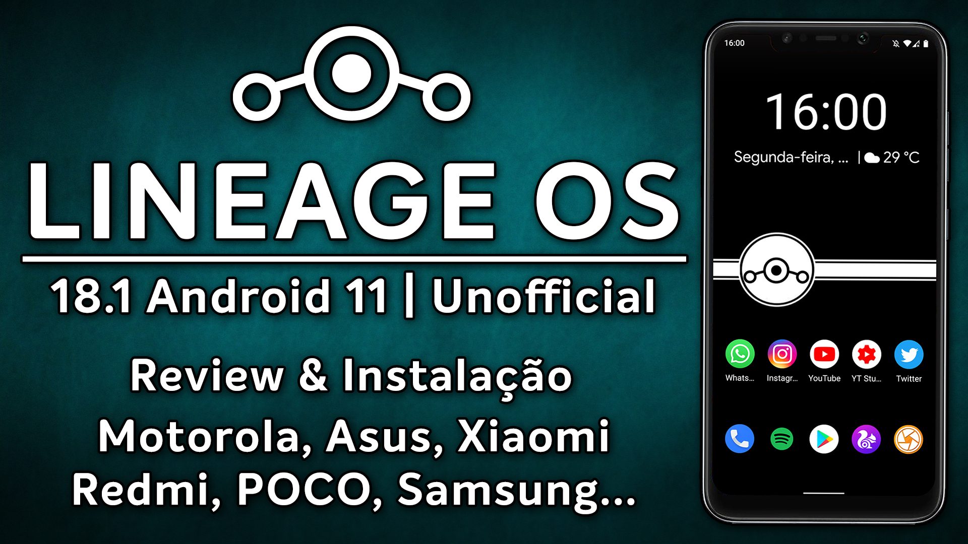 Lineage OS 18.1 Unofficial | Android 11 | Review & Instalação | Moto, Samsung, OnePlus, Xiaomi, Asus, Redmi…