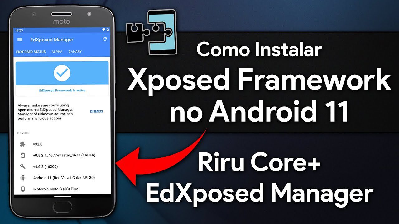 Como Instalar o Xposed no Android 11 | EdXposed Manager v93.0