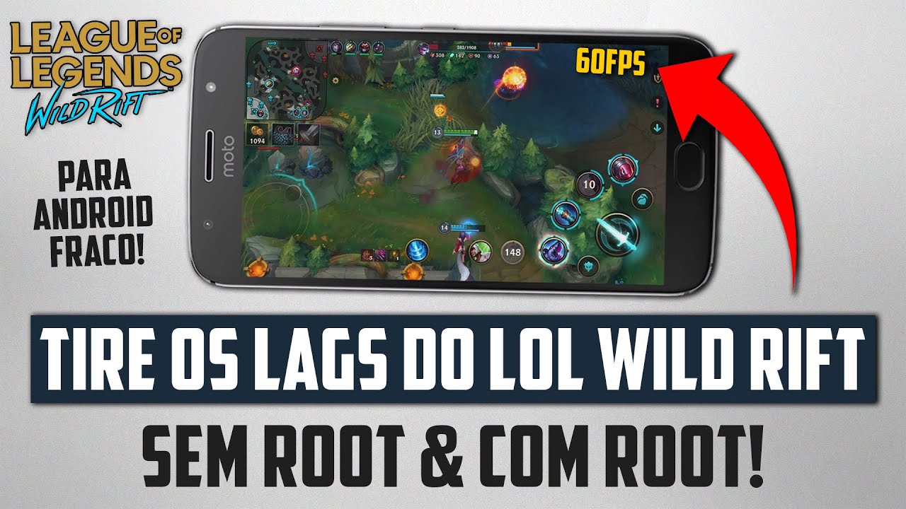 Como AUMENTAR o FPS do LoL Wild Rift! – JOGUE EM ANDROID FRACO! | SEM ROOT & COM ROOT