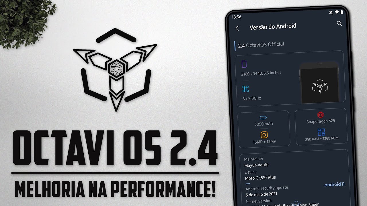 ROM Octavi-OS v2.4 | Android 11 | Melhorias de DESEMPENHO e MUITAS CUSTOMIZAÇÕES!