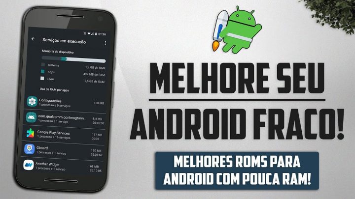 MELHORES CUSTOM ROMS PARA ANDROID FRACO, COM POUCA RAM! [Android 10 & Android 11]