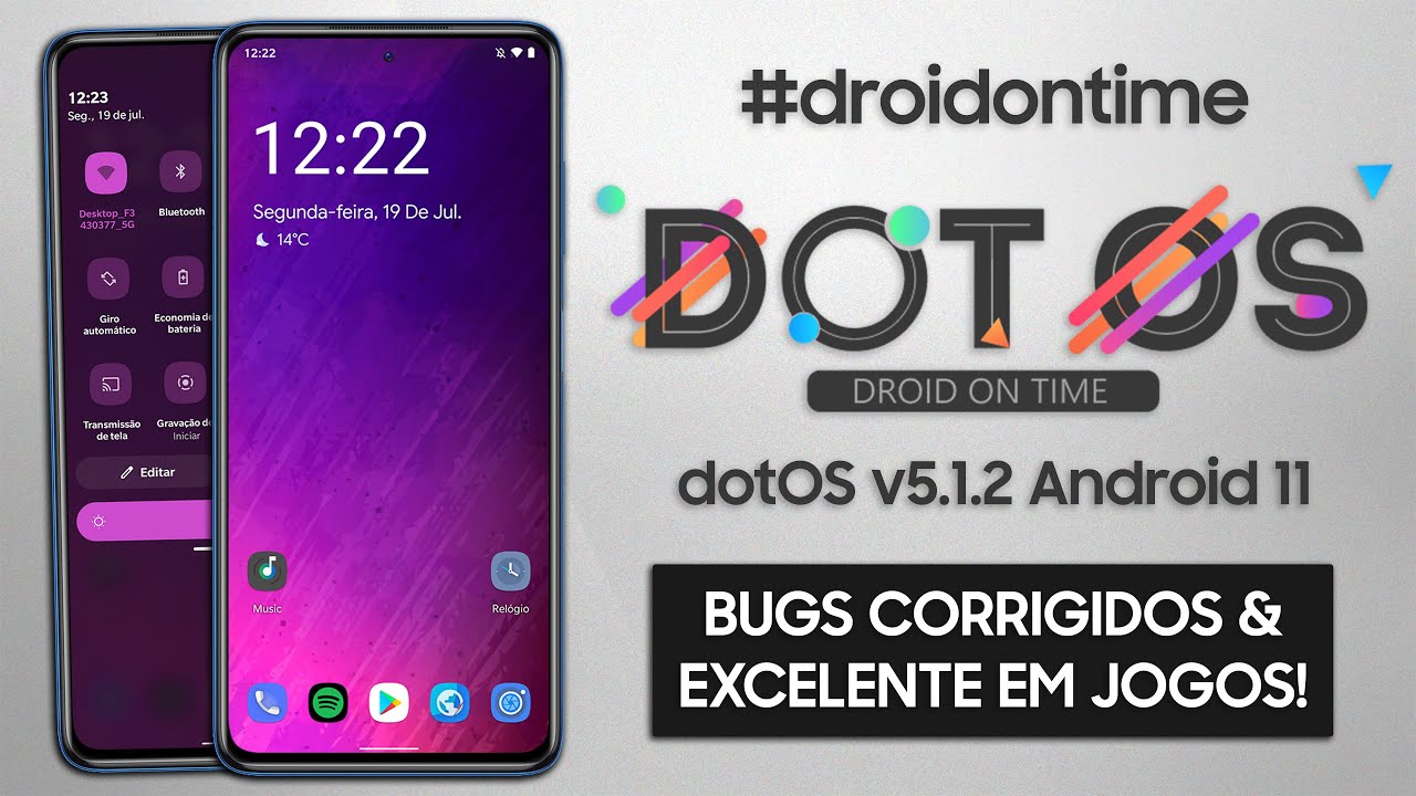 dotOS ROM v5.1.2 | Android 11 | BUGS CORRIGIDOS E EXCELENTE DESEMPENHO!
