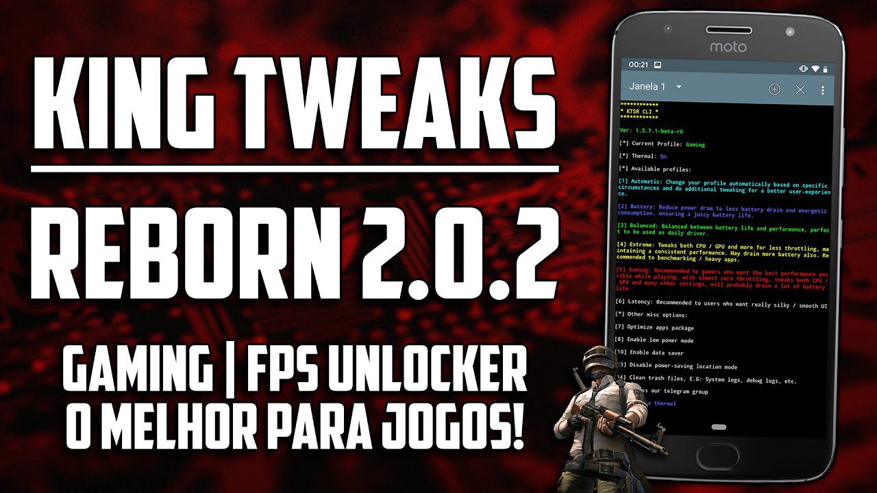 KING TWEAKS REBORN v2.0.2 | O MELHOR PARA JOGOS E PERFORMANCE! [ROOT]