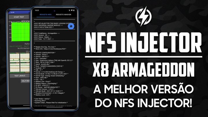 NFS INJECTOR X8 ARMAGEDDON | A MELHOR VERSÃO PARA JOGOS! | UMA BESTA ENJAULADA