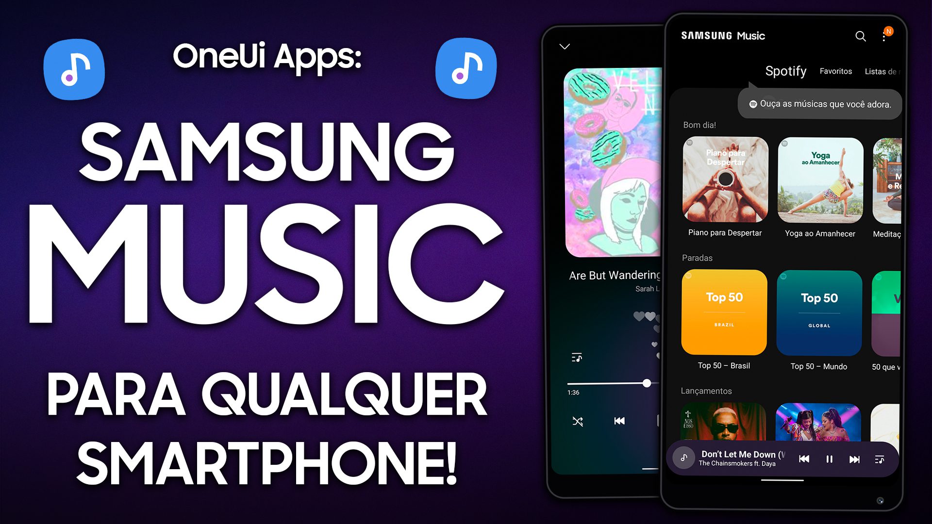 SAMSUNG MUSIC PARA QUALQUER SMARTPHONE ANDROID! | Aumente o SOM do seu ANDROID!