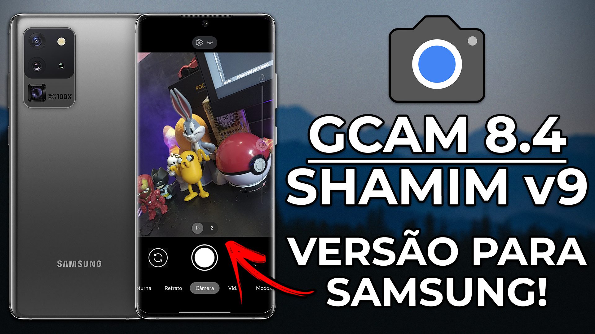 Google Camera 8.4 SHAMIM V9 | MOD PARA CELULARES SAMSUNG, CORES ESPETACULARES!  | Gcam 8.4 Shamim V9