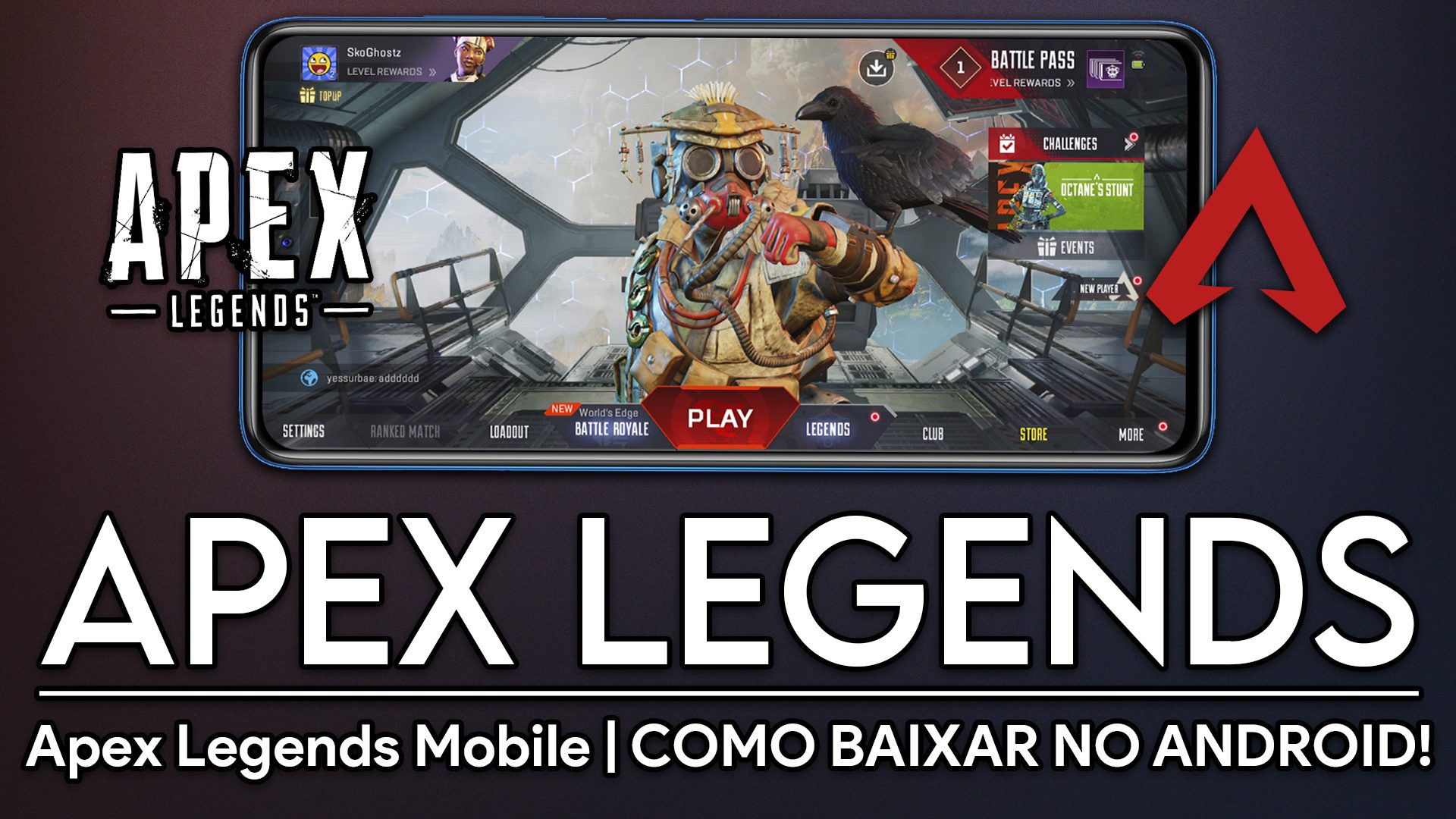 Como BAIXAR o APEX LEGENDS MOBILE! | Acesso ANTECIPADO no ANDROID!