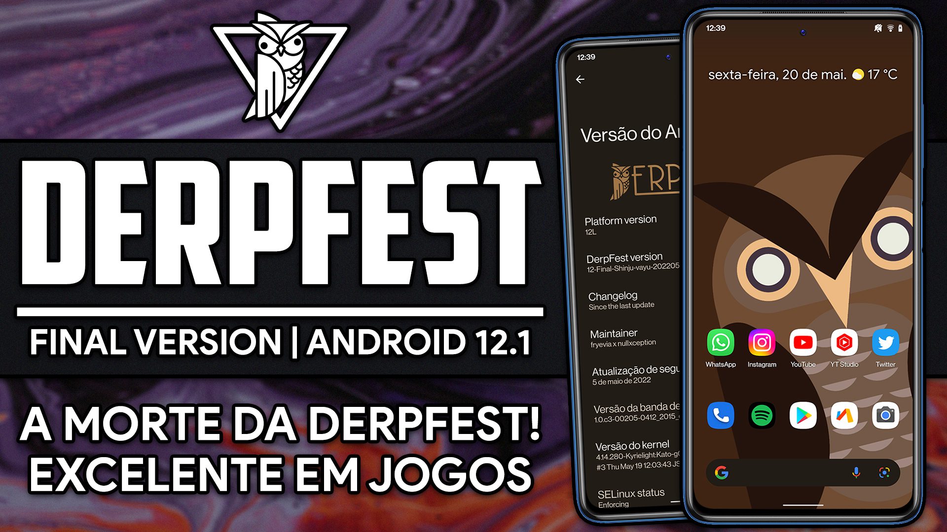 A MORTE DA DERPFEST! | Derpfest Final Version | Android 12.1
