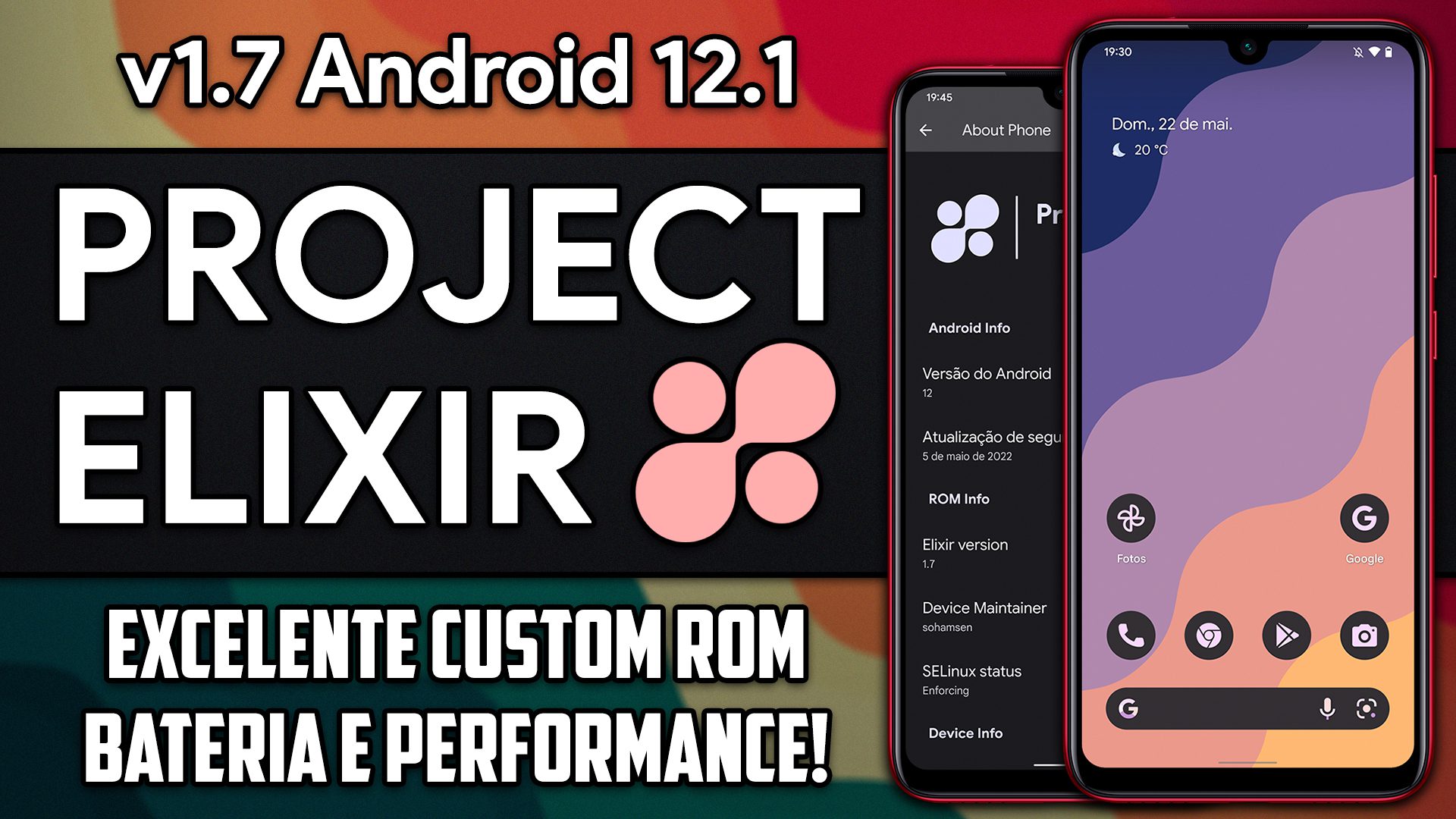PROJECT ELIXIR ROM v1.7 | Android 12.1 (12L) | BATERIA & PERFORMANCE!