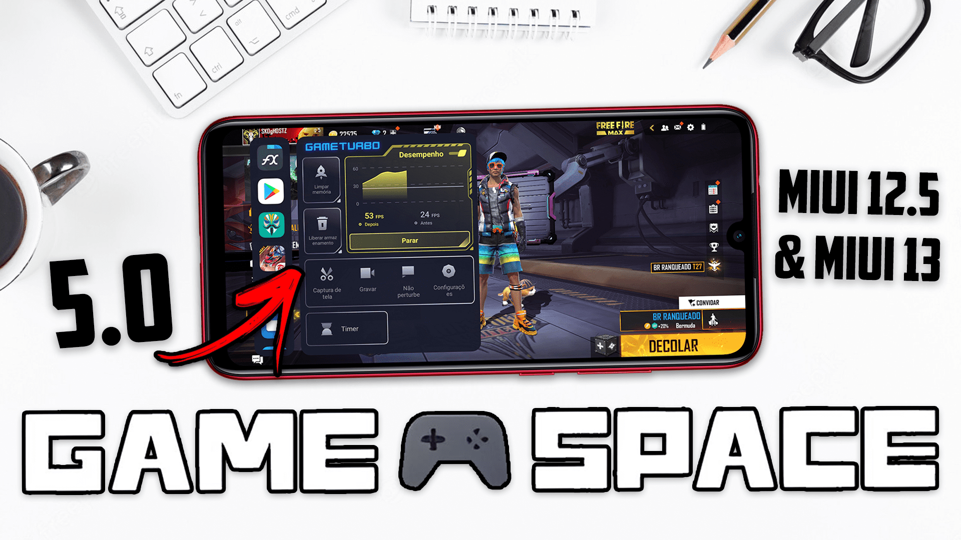 NOVO GAME TURBO 5.0 DA XIAOMI! | INSTALE AGORA!