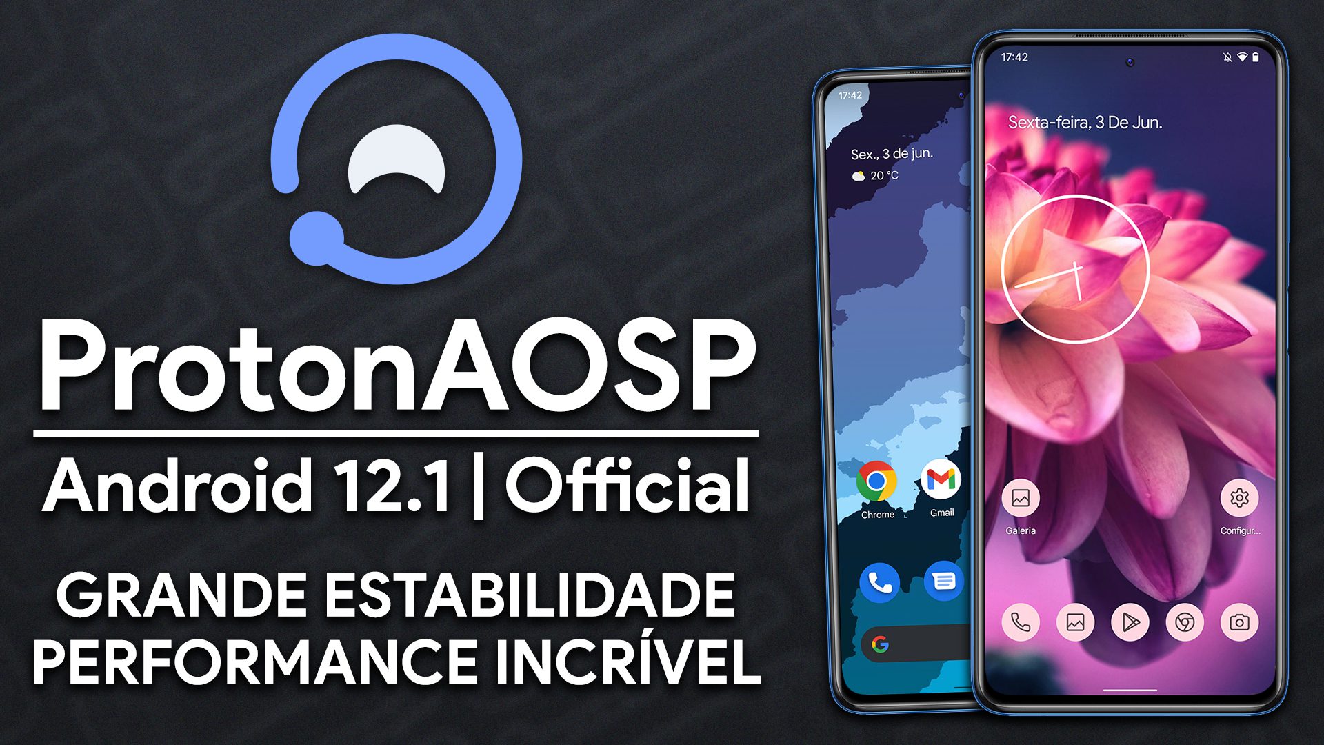 ProtonAOSP v12.3.2 | Android 12.1 | O SISTEMA QUE A GOOGLE PROMETEU, MAS NÃO FEZ!