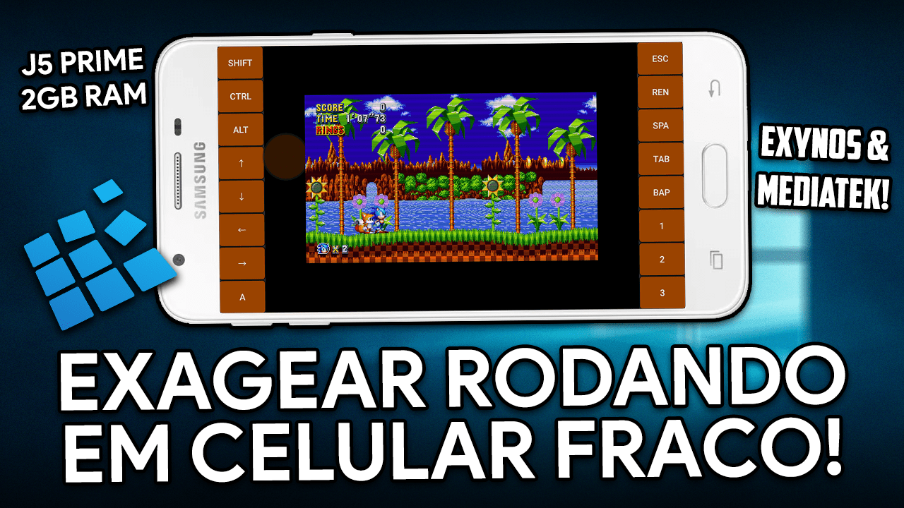 EXAGEAR RODANDO EM UM J5 PRIME! | EXAGEAR em CELULARES FRACOS! | Mediatek e Exynos!