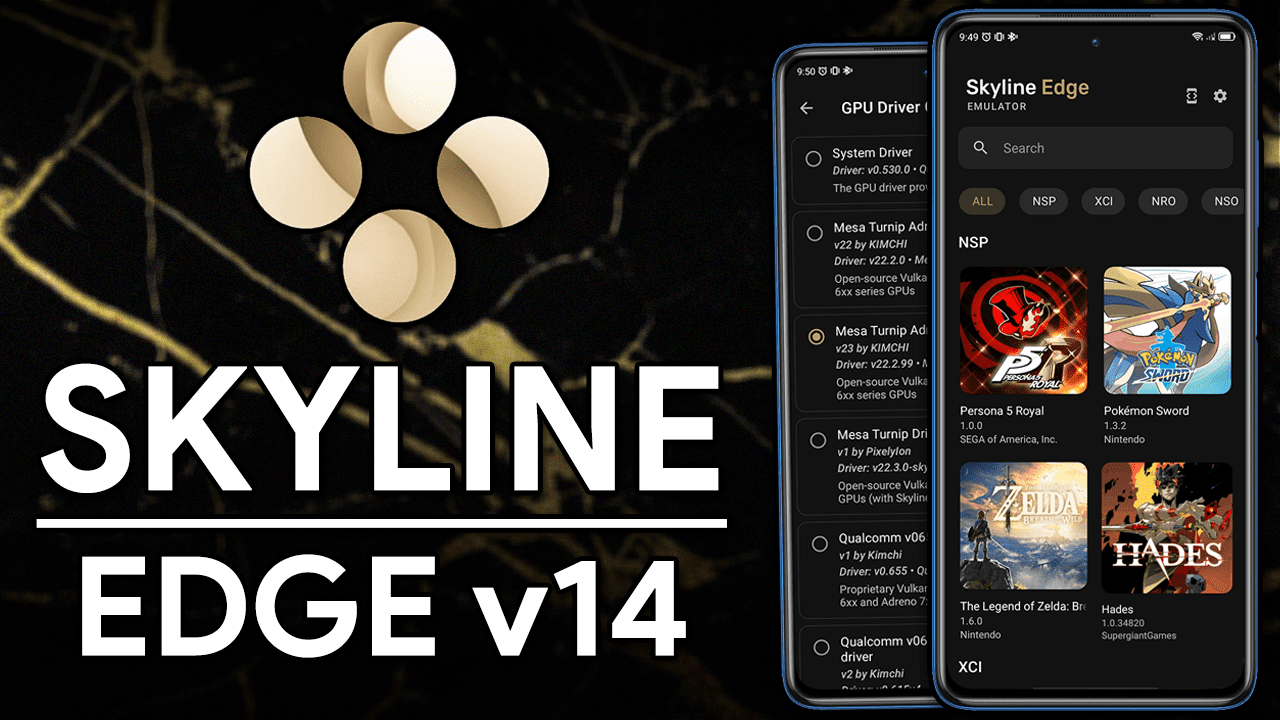 SKYLINE EDGE v14 | MUITAS MELHORIAS E MAIS JOGOS RODANDO! | ZELDA, PERSONA 5, SUPER MARIO E MAIS!