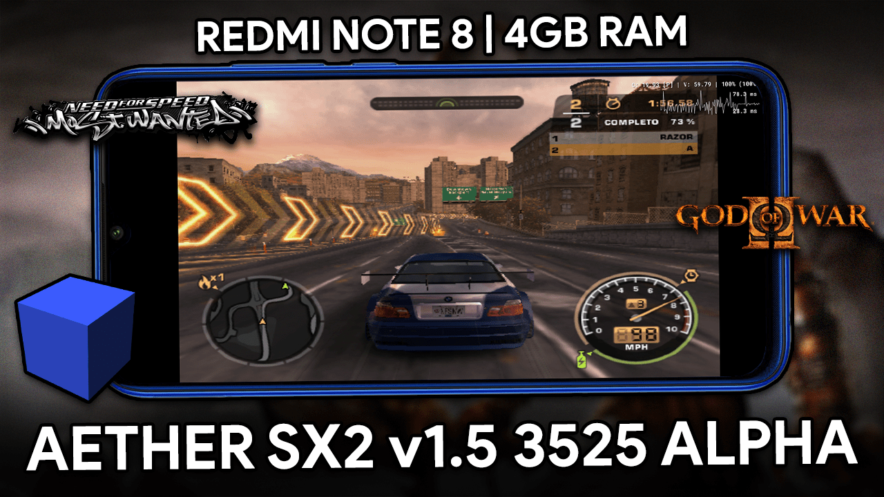 AETHER SX2 v1.5 ALPHA | NOVA ALFA COM CORREÇÕES E MELHORIAS DE PERFORMANCE | TESTADO NO REDMI NOTE 8