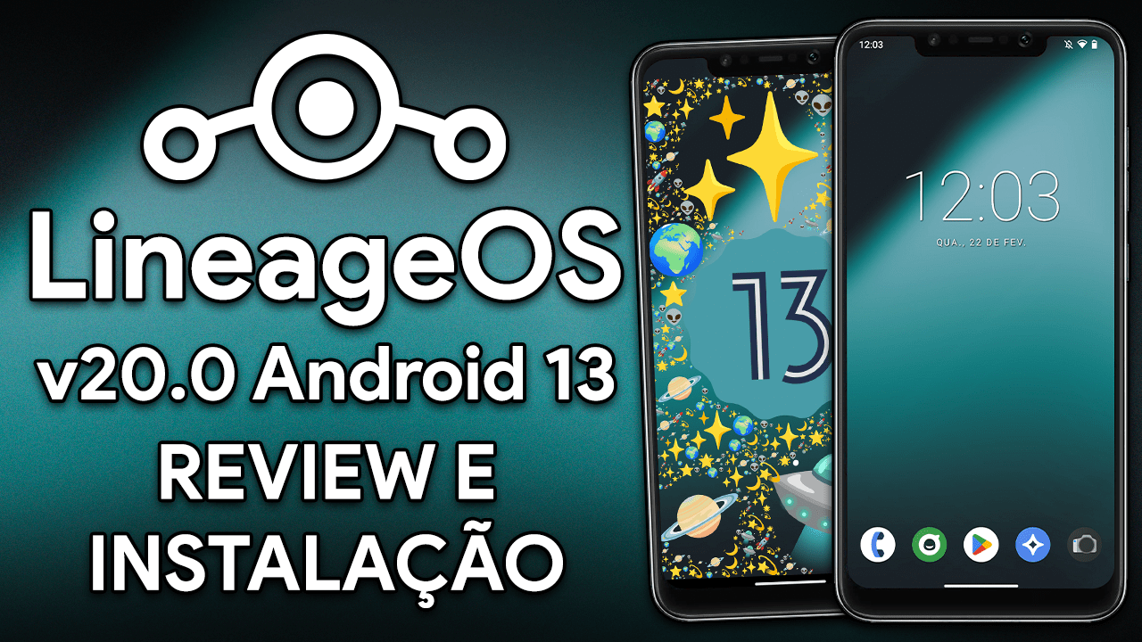 Lineage OS v20.0 Official | Android 13 | A MAIS COMPLETA! | Review e Instalação