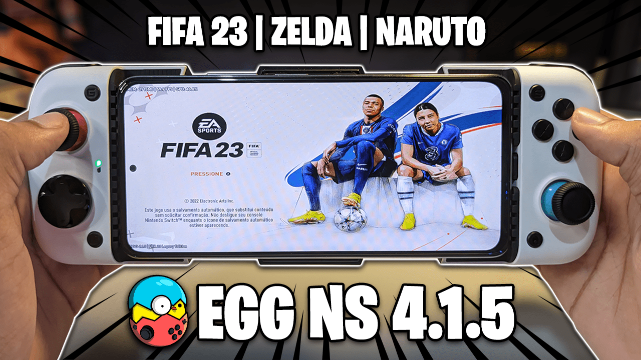 EggNS v4.1.5 | A MELHOR ALTERNATIVA PARA O SKYLINE EDGE! | FIFA 23, LEGEND OF ZELDA, NARUTO STORM…