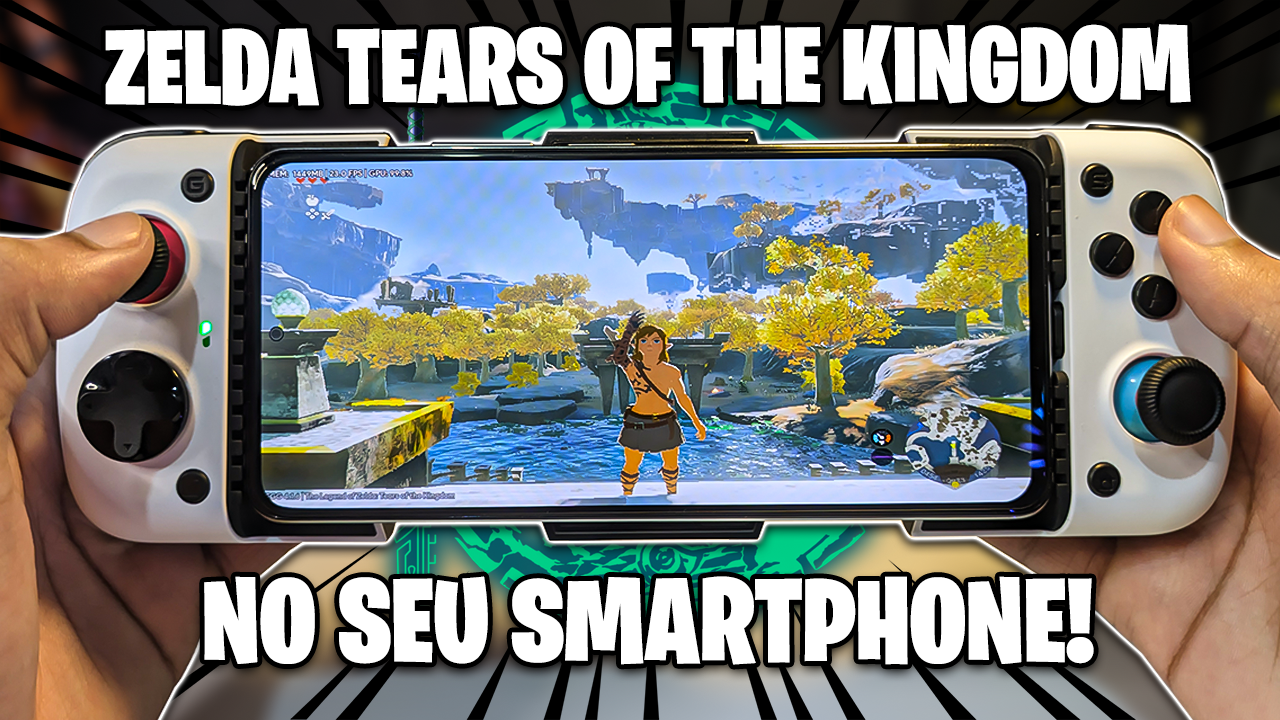 JOGUE ZELDA TEARS OF THE KINGDOM NO SEU SMARTPHONE! | Zelda TOTK EggNS Config
