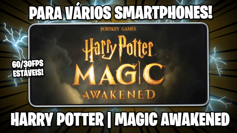 FINALMENTE! | NOVO JOGO DE HARRY POTTER PARA VÁRIOS SMARTPHONES! | RODA EM CELULARES FRACOS!