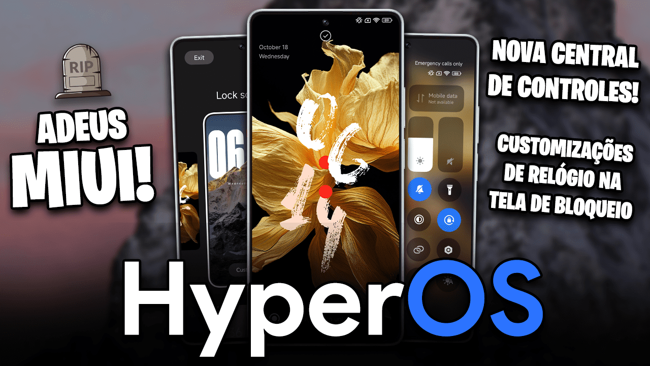 TODAS AS NOVIDADES DA HYPER OS! | NOVO SISTEMA DA XIAOMI! | Xiaomi HyperOS Android 14