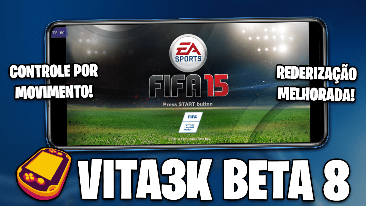 VITA3K BETA 8 | RENDERIZAÇÃO MAIS PRECISA E NOVOS CONTROLES DE MOVIMENTO! | PSVita no ANDROID!