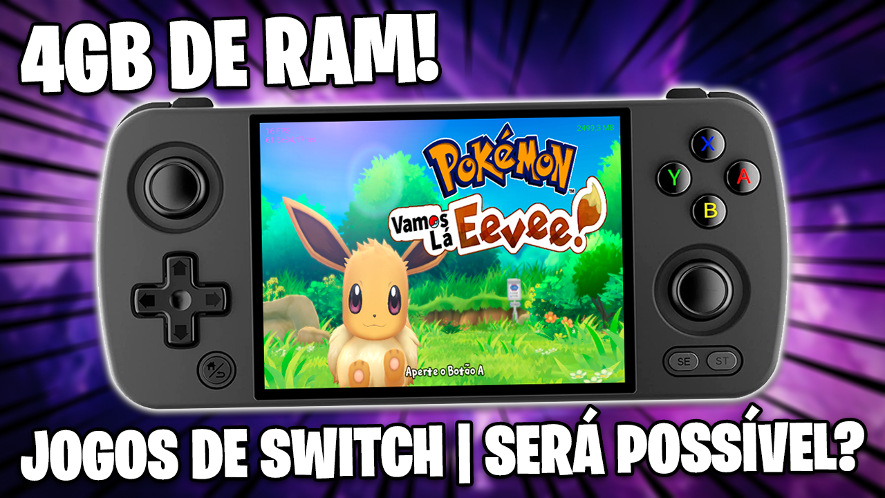 JOGOS DE SWITCH COM 4GB DE RAM! A SALVAÇÃO PRA CELULARES FRACOS!