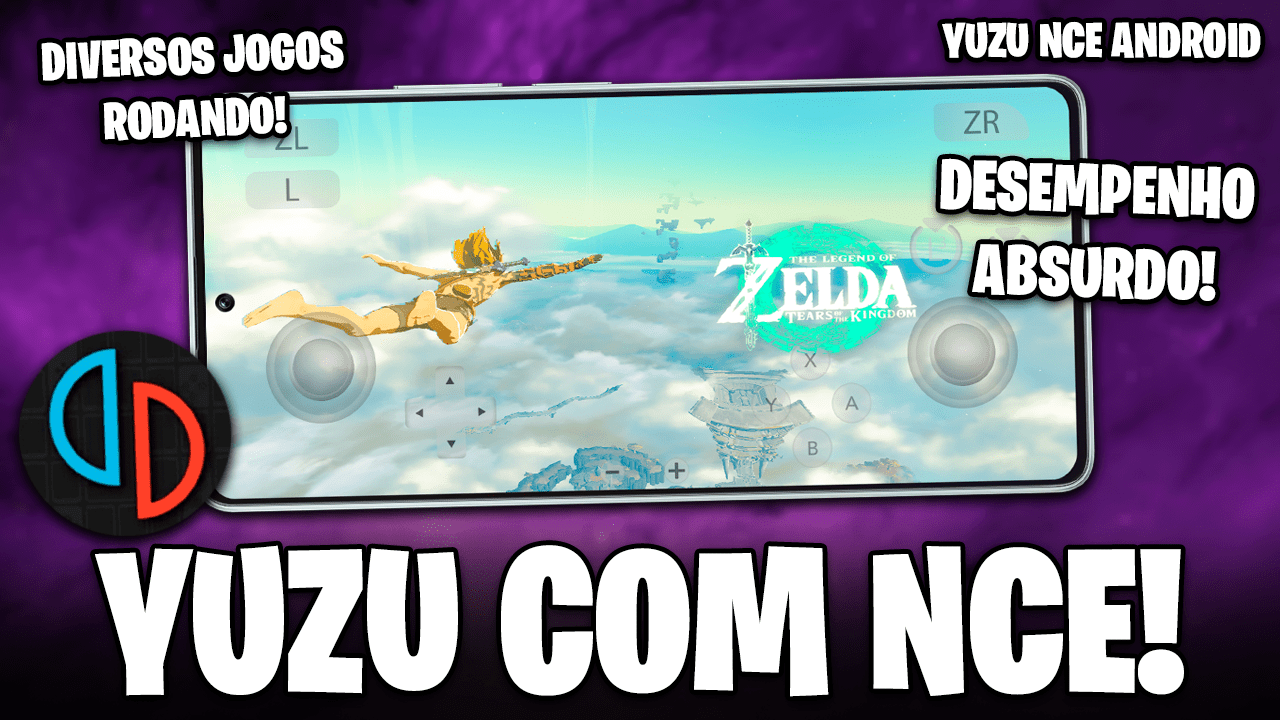 YUZU COM NCE FINALMENTE CHEGOU! | PERFORMANCE ABSURDA PARA VÁRIOS SMARTPHONES! | FIFA, POKÉMON, ZELDA E MARIO