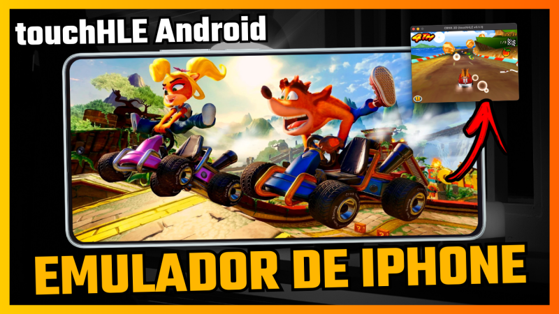 O EMULADOR DE IPHONE PARA ANDROID VOLTOU! | Nova versão do TouchHLE com MAIS JOGOS COMPATÍVEIS!