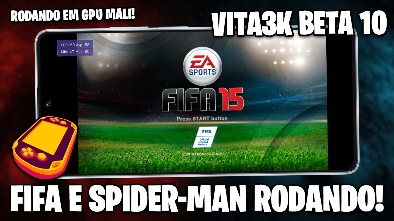 VITA3K BETA 10 É IMPRESSIONANTE NA PERFORMANCE! | FIFA 15, SPIDER-MAN, MORTAL KOMBAT E MAIS!