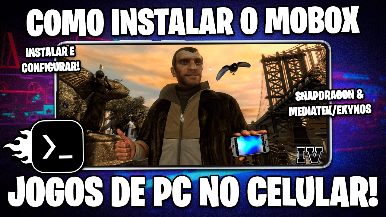 JOGUE JOGOS DE PC NO SEU CELULAR! | Como Instalar e CONFIGURAR o MOBOX PC Emulator