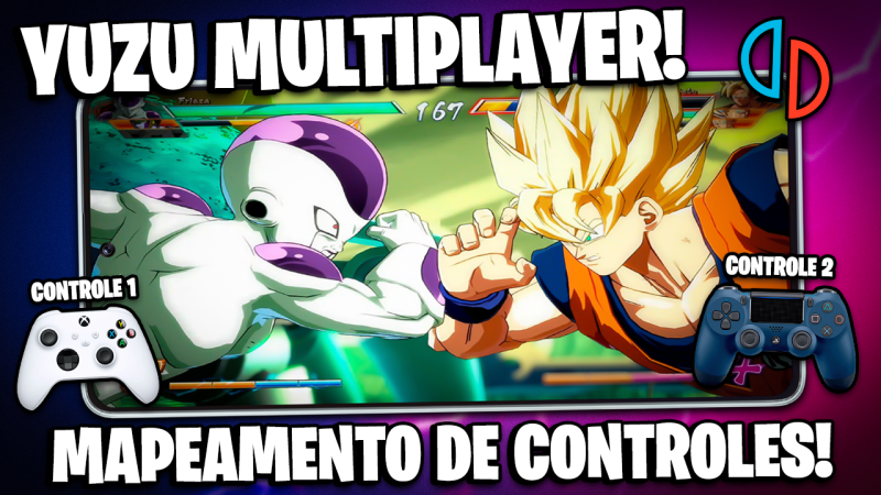 YUZU NCE v252 PARA ANDROID! | FINALMENTE CHEGOU MULTIPLAYER E MAPEAMENTO DE CONTROLES!