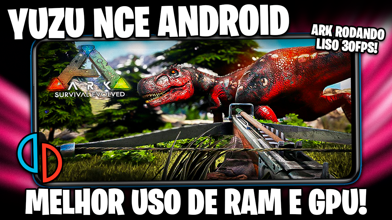 YUZU NCE COM MELHOR MAPEAMENTO DE MEMÓRIA! ARK RODANDO LISO E ABRINDO JOGOS COM 6GB DE RAM!