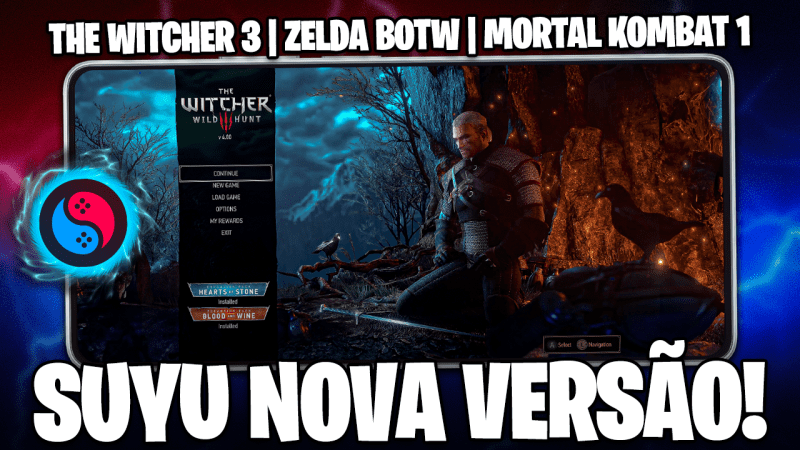 NOVA VERSÃO DO SUYU COM CÓDIGOS DO SUDACHI! VÁRISO BUGS CORRIGIDOS E MAIS JOGOS RODANDO!