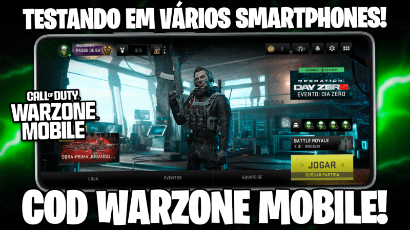 COD WARZONE MOBILE LANÇADO! SEU CELULAR RODA? TESTANDO EM VÁRIOS SMARTPHONES! | Poco X6 Pro e MAIS!