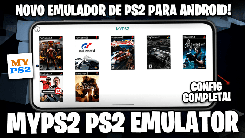 Como Configurar o MyPS2 | NOVO EMULADOR DE PS2 PARA ANDROID! | MyPS2 GUIA COMPLETO com GAMEPLAY!