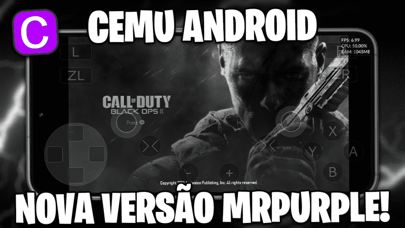CEMU PARA ANDROID COM NOVA VERSÃO PELO MR PURPLE! | COMPATIVEL COM WUX E GAME PATCHES!