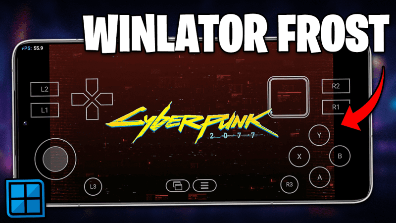 O MOD DO WINLATOR QUE RODA ATÉ CYBERPUNK E THE WITCHER 3 NEXT GEN! | WINLATOR FROST EMULADOR DE PC!