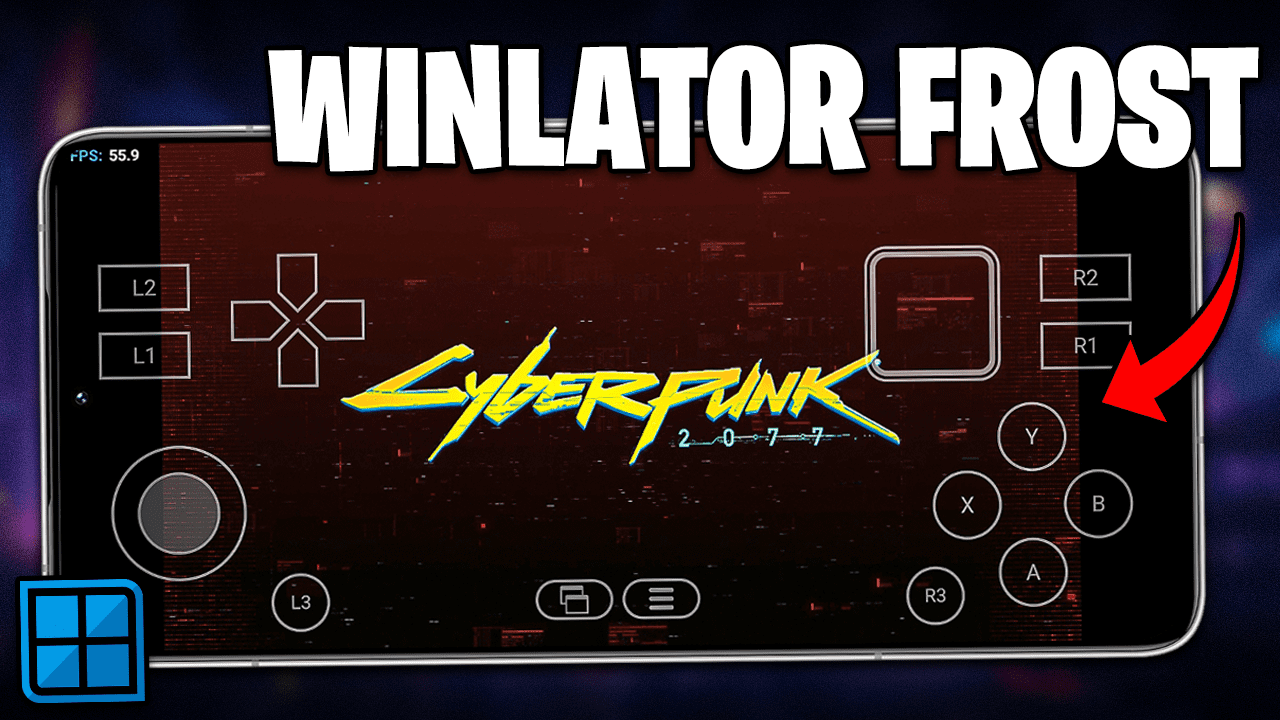 O MOD DO WINLATOR QUE RODA ATÉ CYBERPUNK E THE WITCHER 3 NEXT GEN! | WINLATOR FROST EMULADOR DE PC!