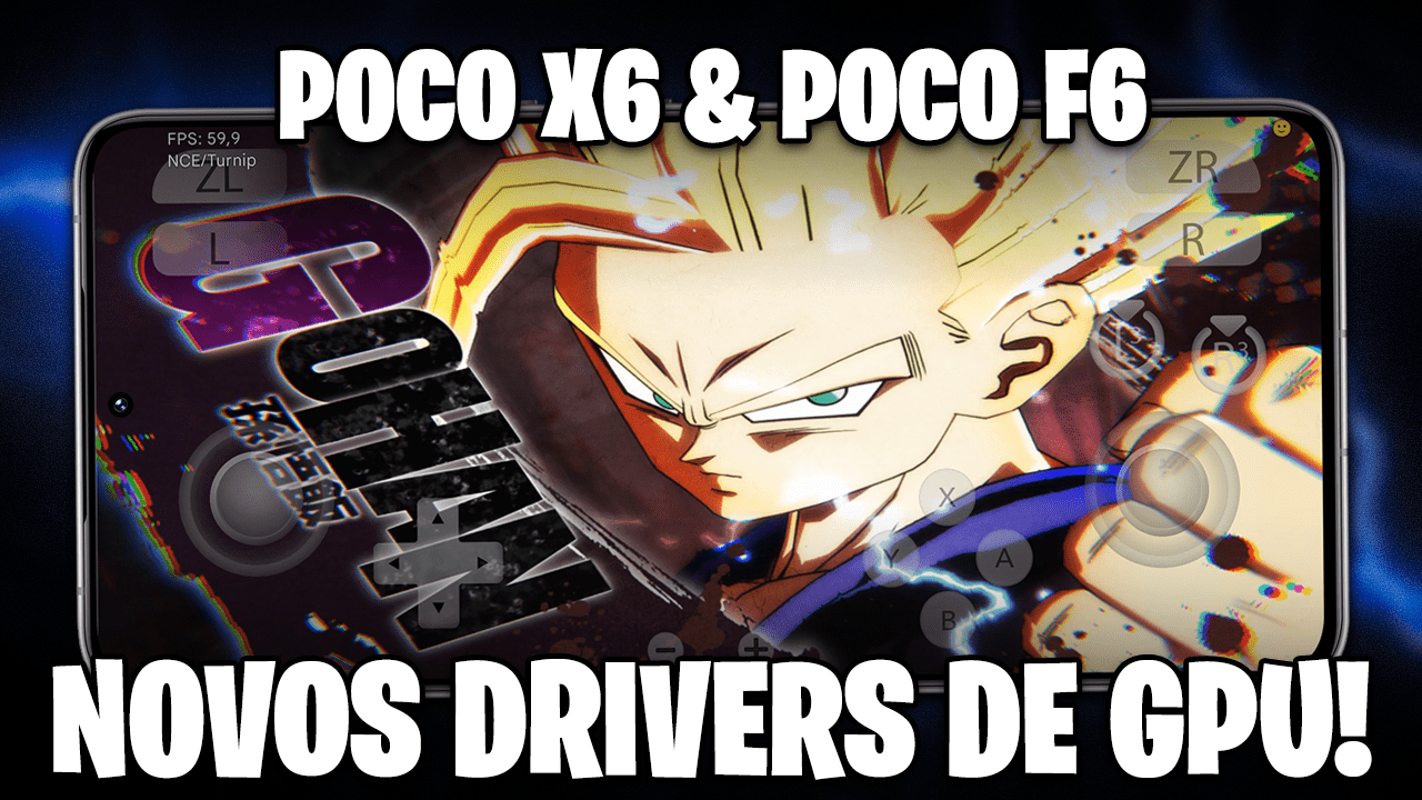 FINALMENTE DRIVERS TURNIP PARA POCO X6 E POCO F6! | DRIVER TURNIP SNAPDRAGON 7S GEN 2 E 8S GEN 3