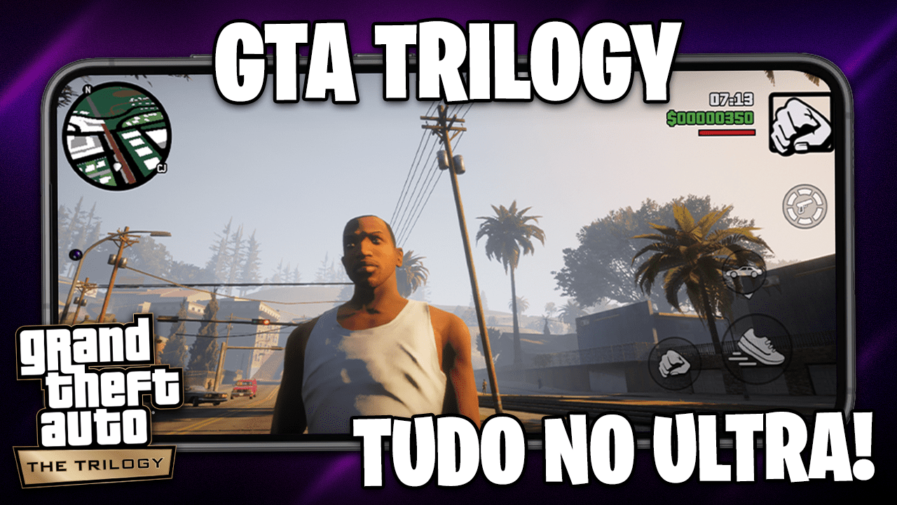 GTA TRILOGY DA NETFLIX COM FPS DESBLOQUEADO E GRÁFICOS NO ULTRA | LIBERE O GRÁFICO DO GTA DA NETFLIX