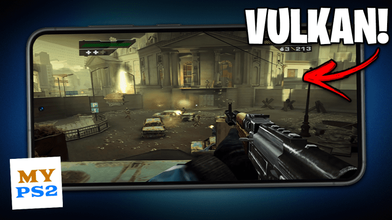 MyPS2 com VULKAN rodando com MAIS FPS! | JOGOS DE PS2 NO ANDROID | Emulador de PS2 para ANDROID!