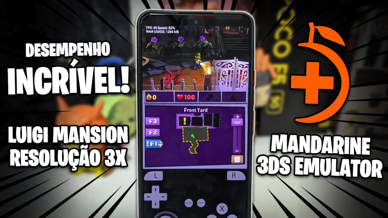 NOVO EMULADOR DE 3DS MANDARINE COM MAIS PERFORMANCE PRA MEDIATEK! | Mandarine3DS ANDROID
