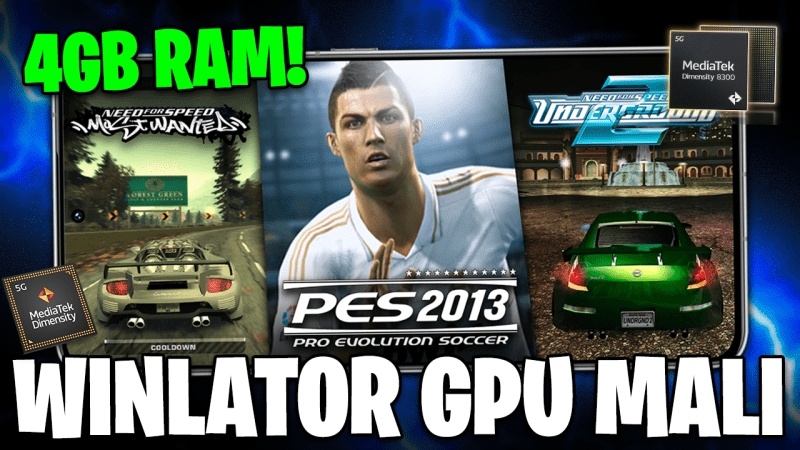 WINLATOR RODANDO EM MEDIATEK E CELULARES FRACOS! | JOGOS DE PC EM GPU MALI COM 4GB DE RAM!