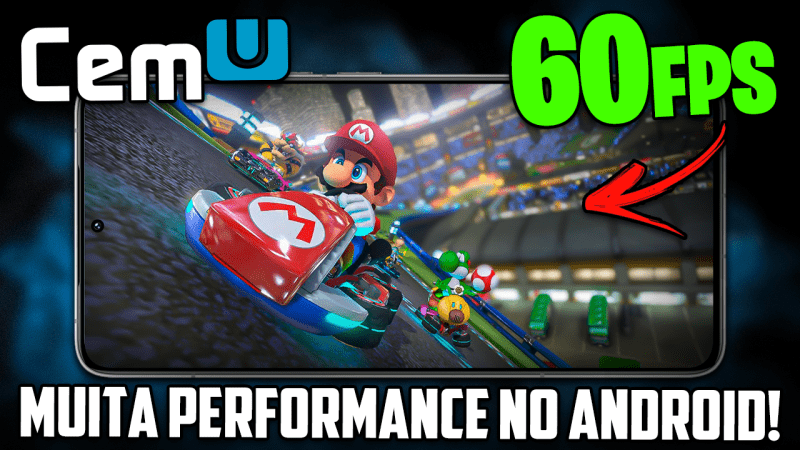 NOVA VERSÃO DO CEMU PARA ANDROID! | DESEMPENHO FANTÁSTICO | COMO INSTALAR EMULADOR DE WII U