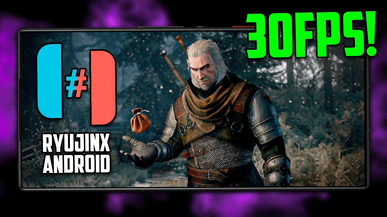 O APK SECRETO DO RYUJINX PARA ANDROID