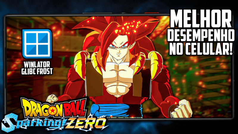 NOVO WINLATOR FROST RODANDO DRAGON BALL SPARKING ZERO NO REDMAGIC 9S PRO! | PERFORMANCE ABSOLUTA!