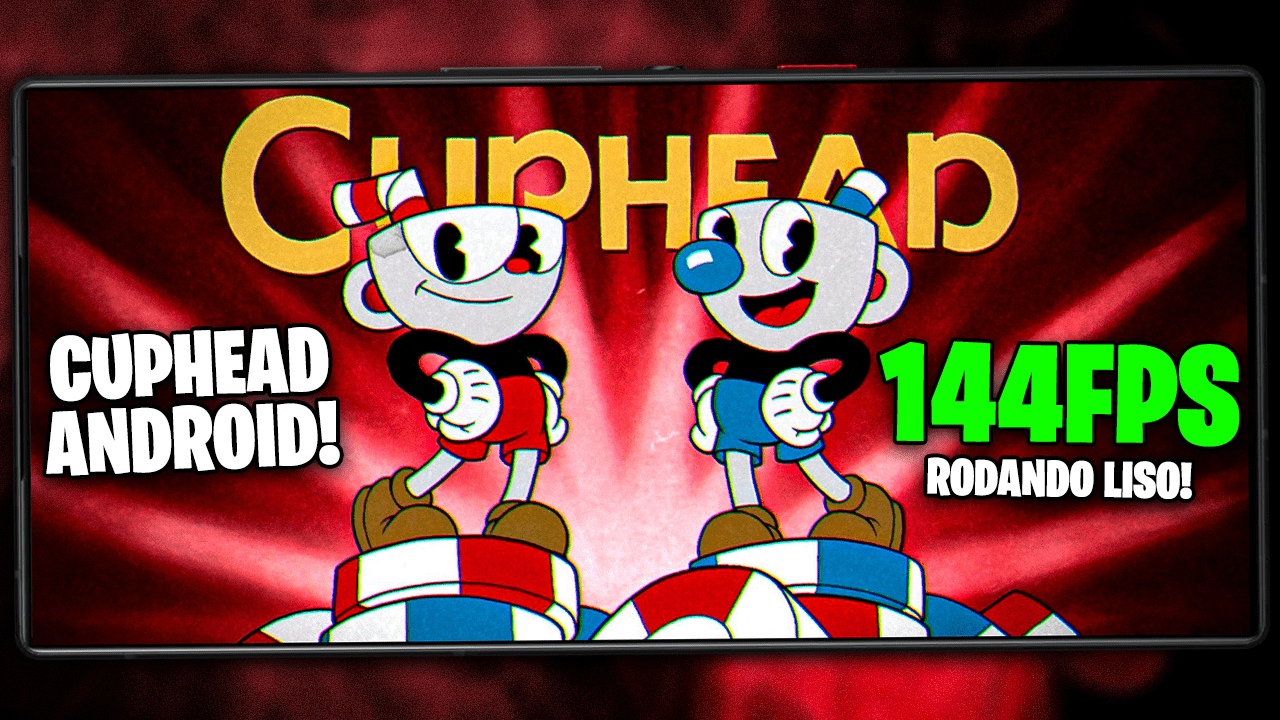 SAIU CUPHEAD PARA ANDROID! RODANDO EM QUALQUER CELULAR!
