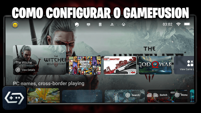 COMO CONFIGURAR O GAMEFUSION NO CELULAR | NOVO EMULADOR DE PC PARA ANDROID! | GameHub Gamefusion