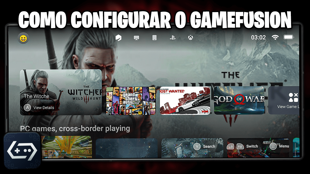 COMO CONFIGURAR O GAMEFUSION NO CELULAR | NOVO EMULADOR DE PC PARA ANDROID! | GameHub Gamefusion