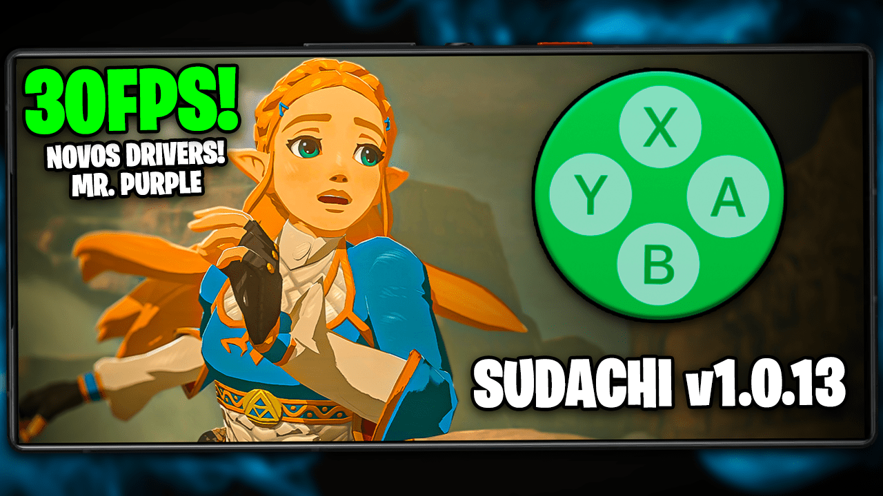 SUDACHI VOLTOU COM NOVO DRIVER TURNIP MR.PURPLE! | SUDACHI v1.0.13 PARA ANDROID